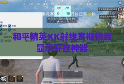和平精英XK射线方框物资显示开挂神器